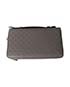 Gucci XL Double Zip Travel Clutch Wallet, back view